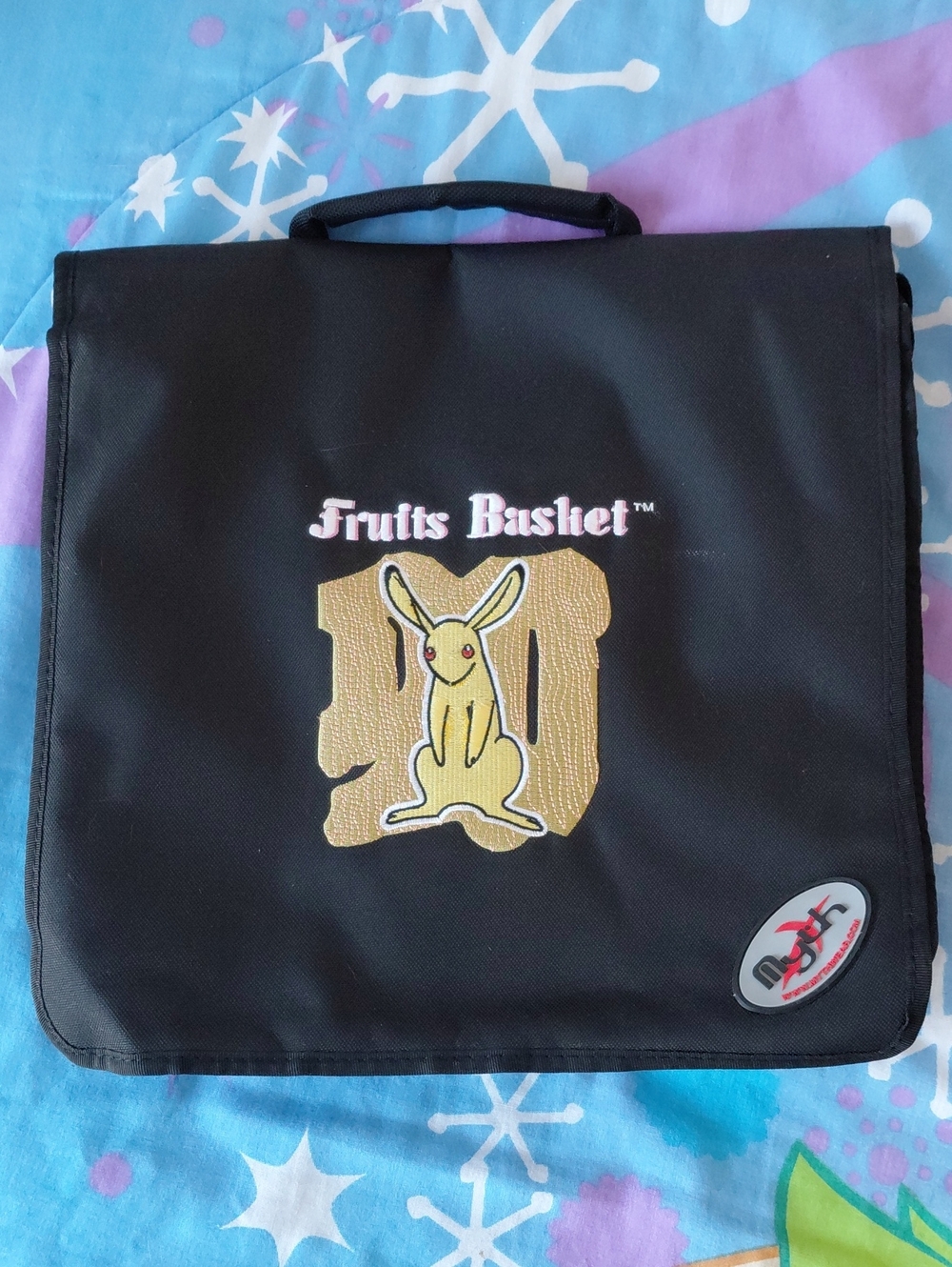 Vintage Fruits Basket Messengwr Bag 2001